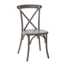 Flash Furniture X-BACK-GREY Advantage Grey X-Back Chair