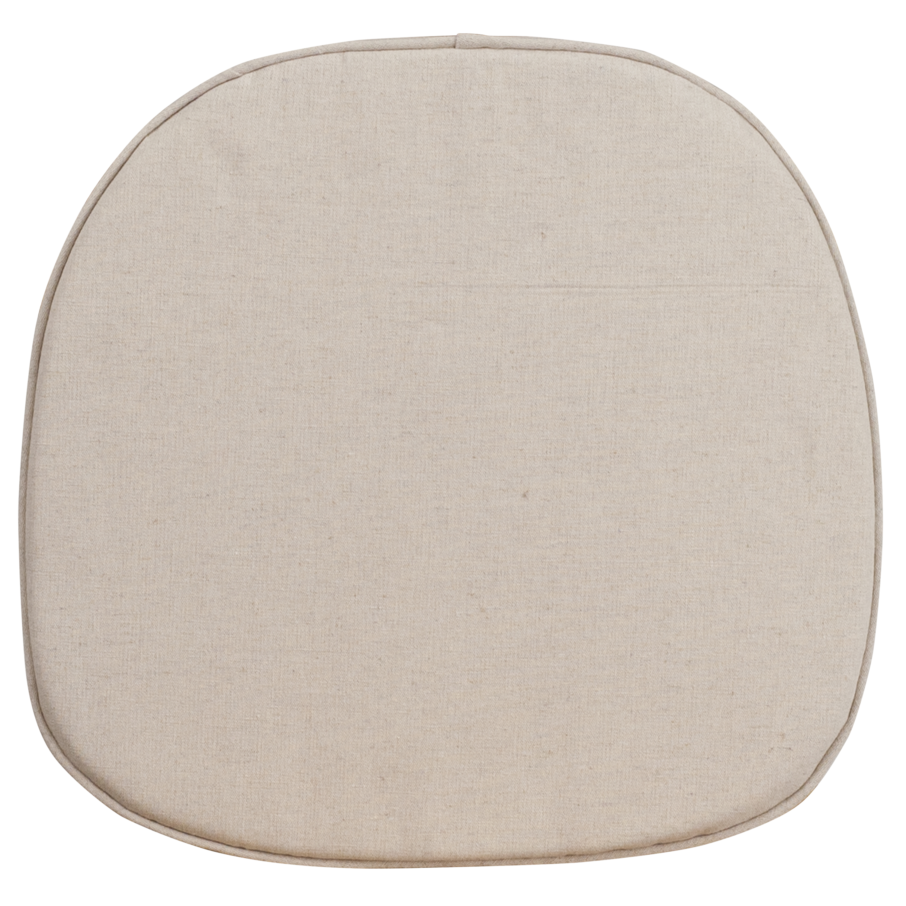 Flash Furniture XA-X-CUSH-GG Mitchell Cross Back Barstool Burlap Cushion