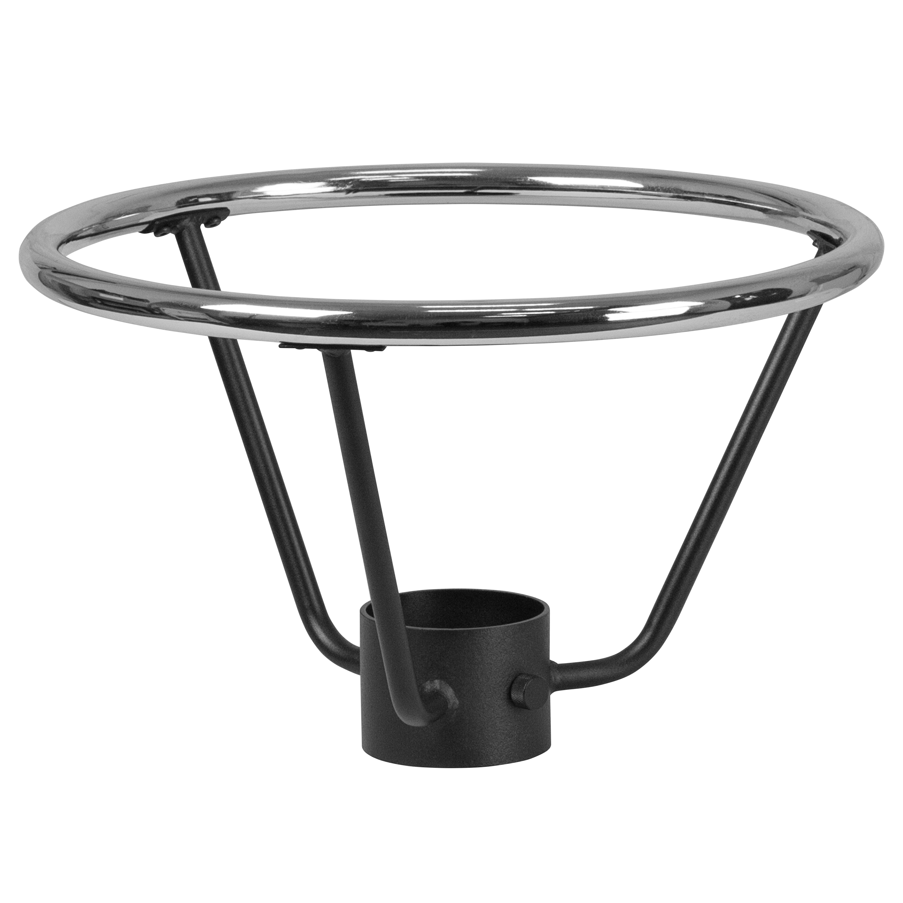 Flash Furniture XU-DG-30175-4-GG Bar Height Table Base Foot Ring with 4.25'' Column Ring - 19.5'' Diameter