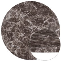 Flash Furniture XU-RD-42-MAR-GG 42&quot; Round Gray Marble PVC Table Top