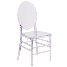 Flash Furniture Y-3-GG Flash Elegance Crystal Ice Stacking Florence Chair