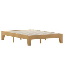 Flash Furniture YKC-1090-F-NAT-GG Natural Pine Finish Wood Full Platform Bed with Wooden Support Slats
