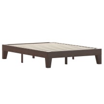 Flash Furniture YKC-1090-F-WAL-GG Walnut Finish Wood Full Platform Bed with Wooden Support Slats