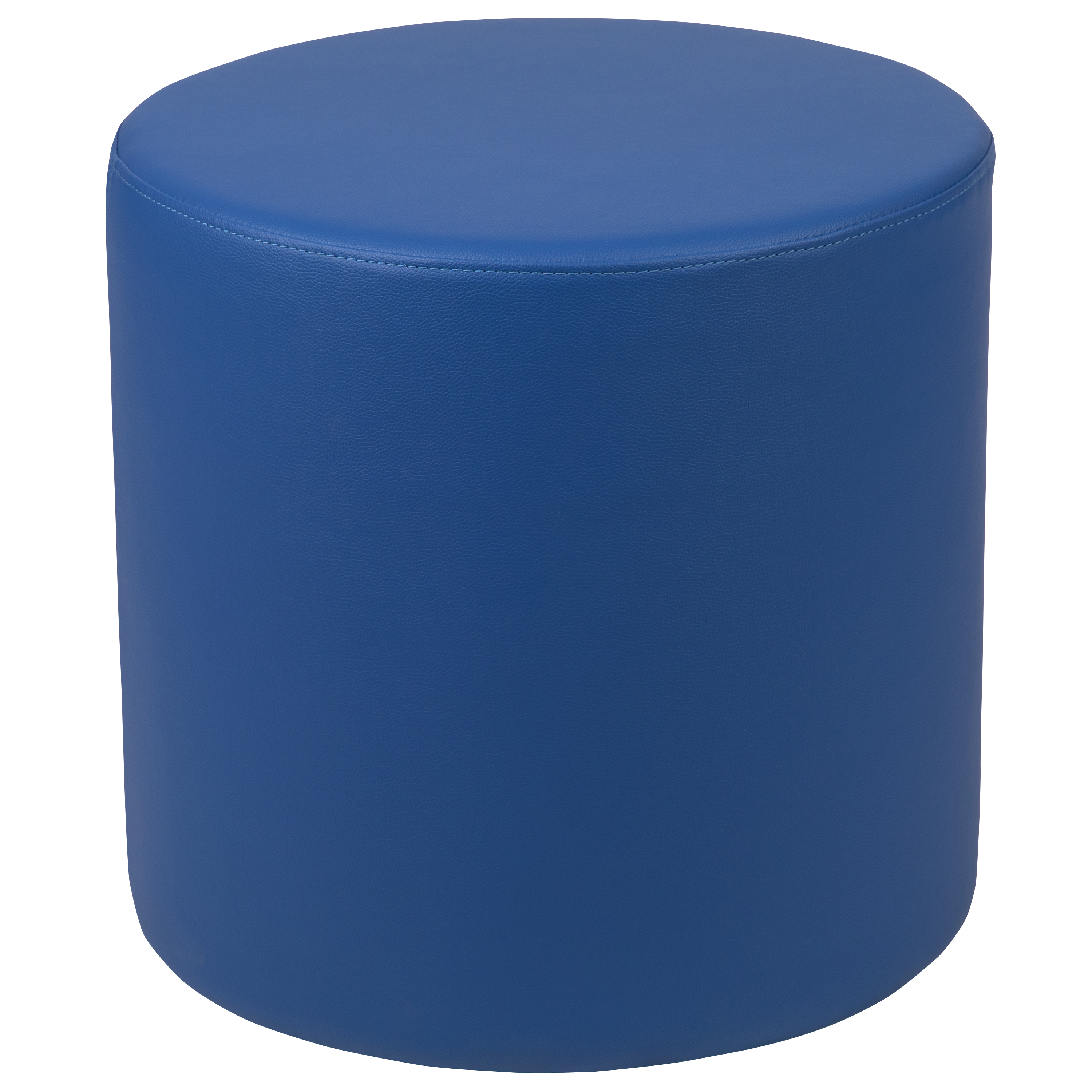 Flash Furniture ZB-FT-045R-18-BLUE-GG Blue Soft Seating Flexible Circle for Classrooms, 18" Seat Height 