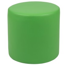 Flash Furniture ZB-FT-045R-18-GREEN-GG Green Soft Seating Flexible Circle for Classrooms, 18&quot; Seat Height 