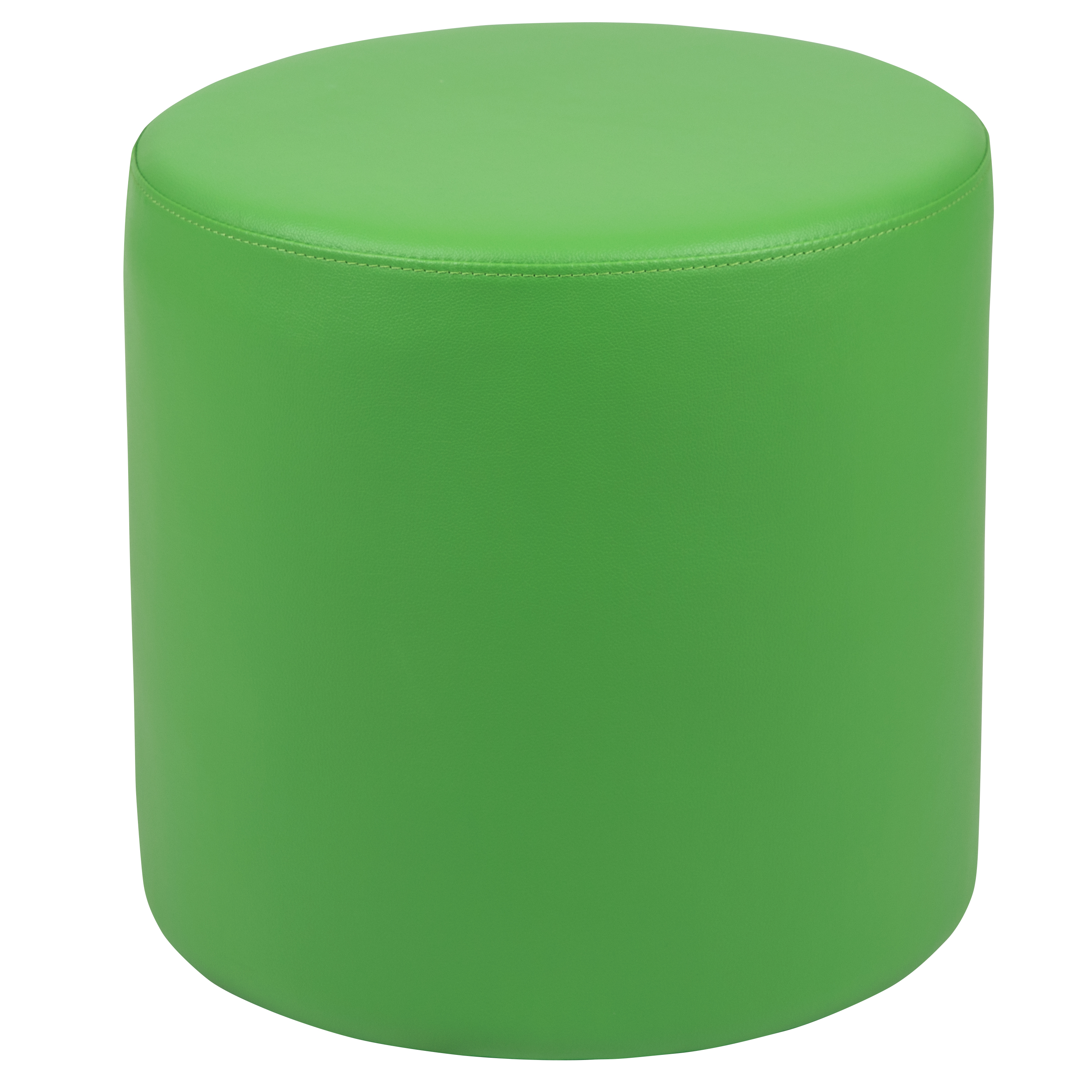 Flash Furniture ZB-FT-045R-18-GREEN-GG Green Soft Seating Flexible Circle for Classrooms, 18" Seat Height 