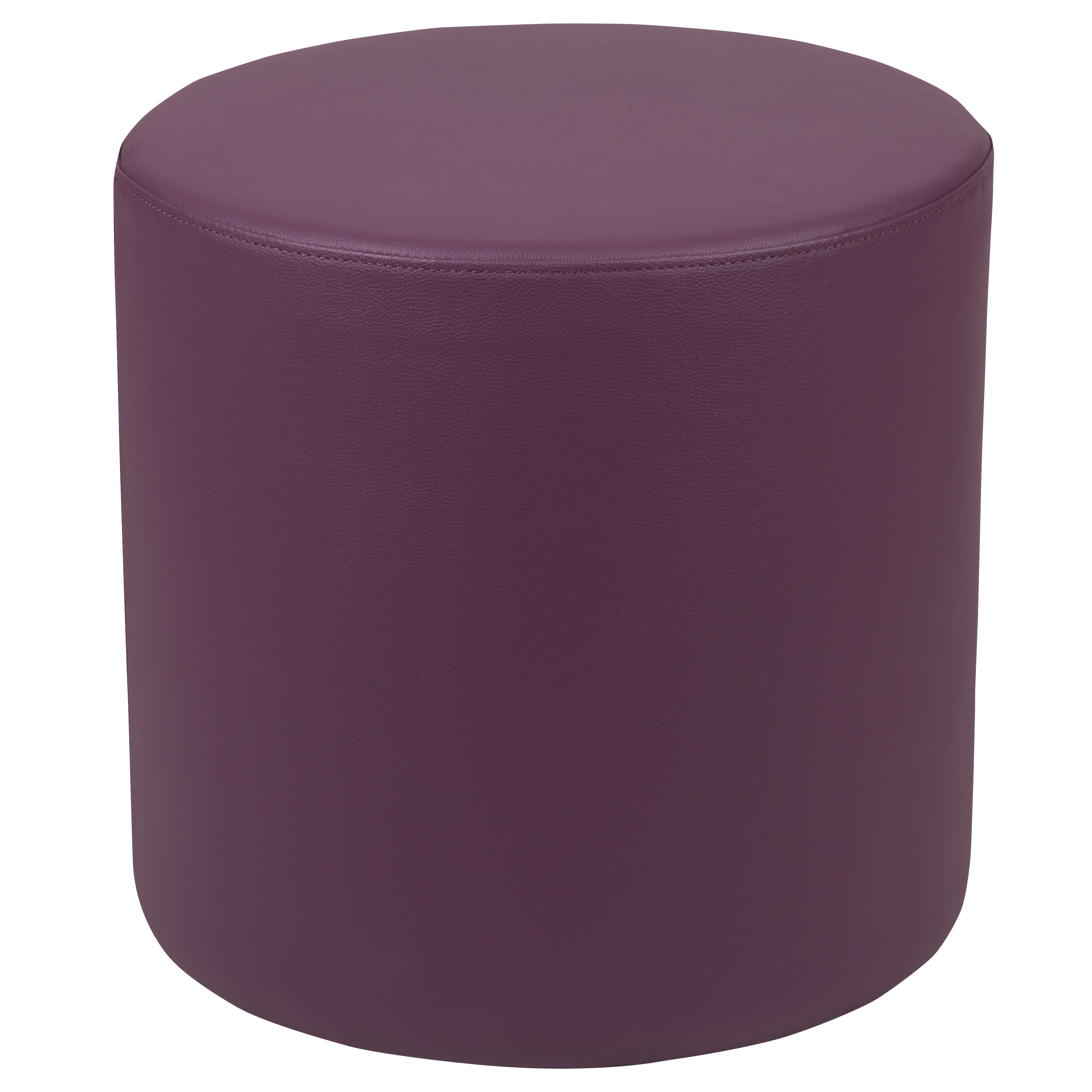 Flash Furniture ZB-FT-045R-18-PURPLE-GG Purple Soft Seating Flexible Circle for Classrooms, 18" Seat Height 