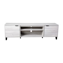 Flash Furniture ZG-129-70-GY-GG 70&quot; Mid Century Modern Gray TV Stand with Shelves and Storage