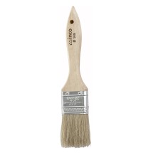 Winco WBR-15 1-1/2&quot; Wide Flat Pastry Brush with Wooden Handle