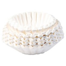 Flat Bottom Coffee Filters, 12-Cup Size