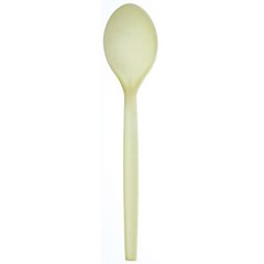 Plant Starch Spoon, 7", 1000/Carton