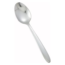 Winco 0019-01 Flute Heavy Weight Mirror Finish Stainless Steel Teaspoon (12/Pack)