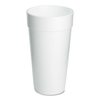 Dart Foam Drink Cups, 20 oz., 500/Carton