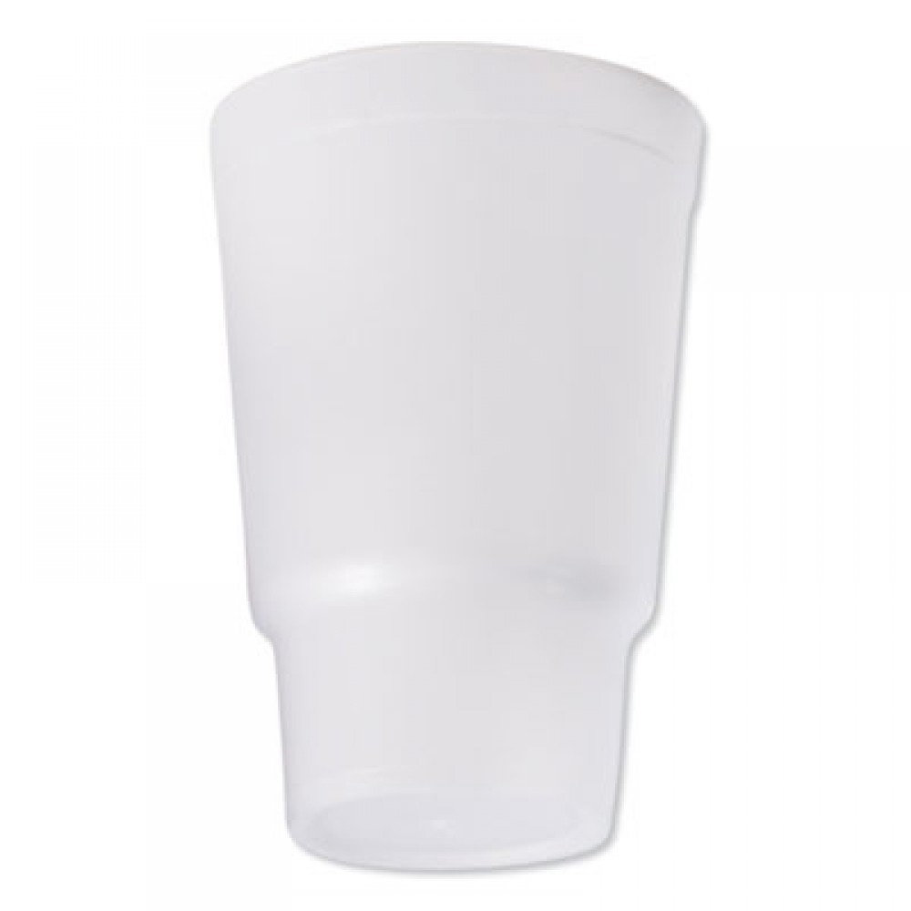 DART 16 oz. White Disposable Foam Cups, 20/Bag, 25 Bags/Carton