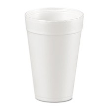 Dart White Foam Drink Cups, 32 oz., 500/Carton