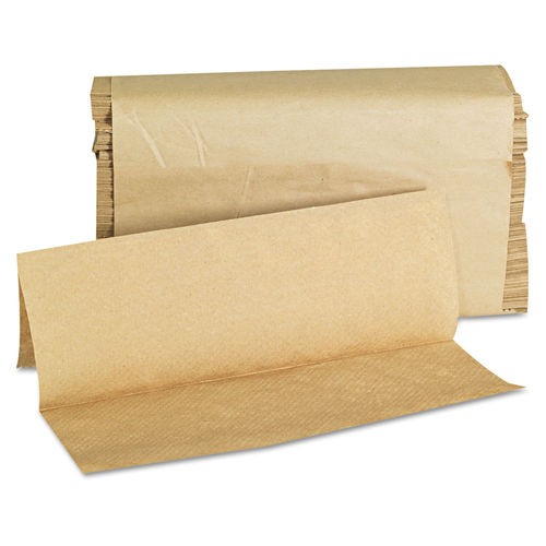 Folded Paper Towels, Multifold, Natural, 250 Towels/Pack, 16 Packs/Carton