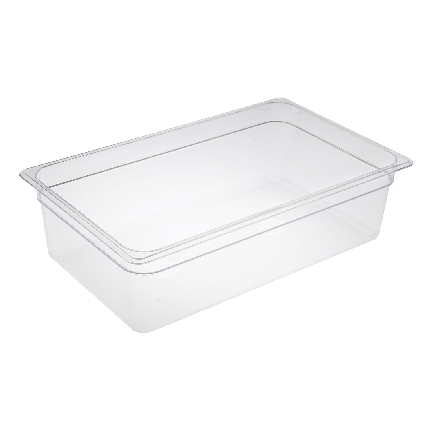 CAC China PCFP-F6 Full Size Polycarbonate Food Pan 6" Deep