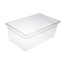 CAC China PCFP-F8 Full Size Polycarbonate Food Pan 8&quot; Deep