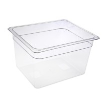 CAC China PCFP-H8 Half Size Polycarbonate Food Pan 8" Deep