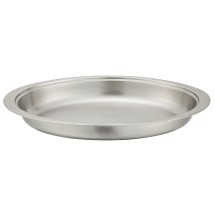 Winco 202-FP Food Pan for 6 Qt. Gold-Accented Malibu Oval Chafer 202