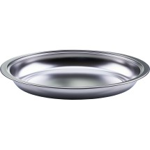 Winco 603-FP Food Pan for 8 Qt. Madison Oval Roll-Top Chafer 603