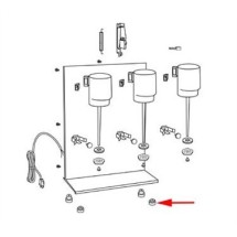 Franklin Machine Products  222-1262 Foot, Front (M#32Dm16, 31Dm77)