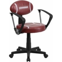 Flash Furniture BT-6181-FOOT-A-GG Football Task Chair with Arms