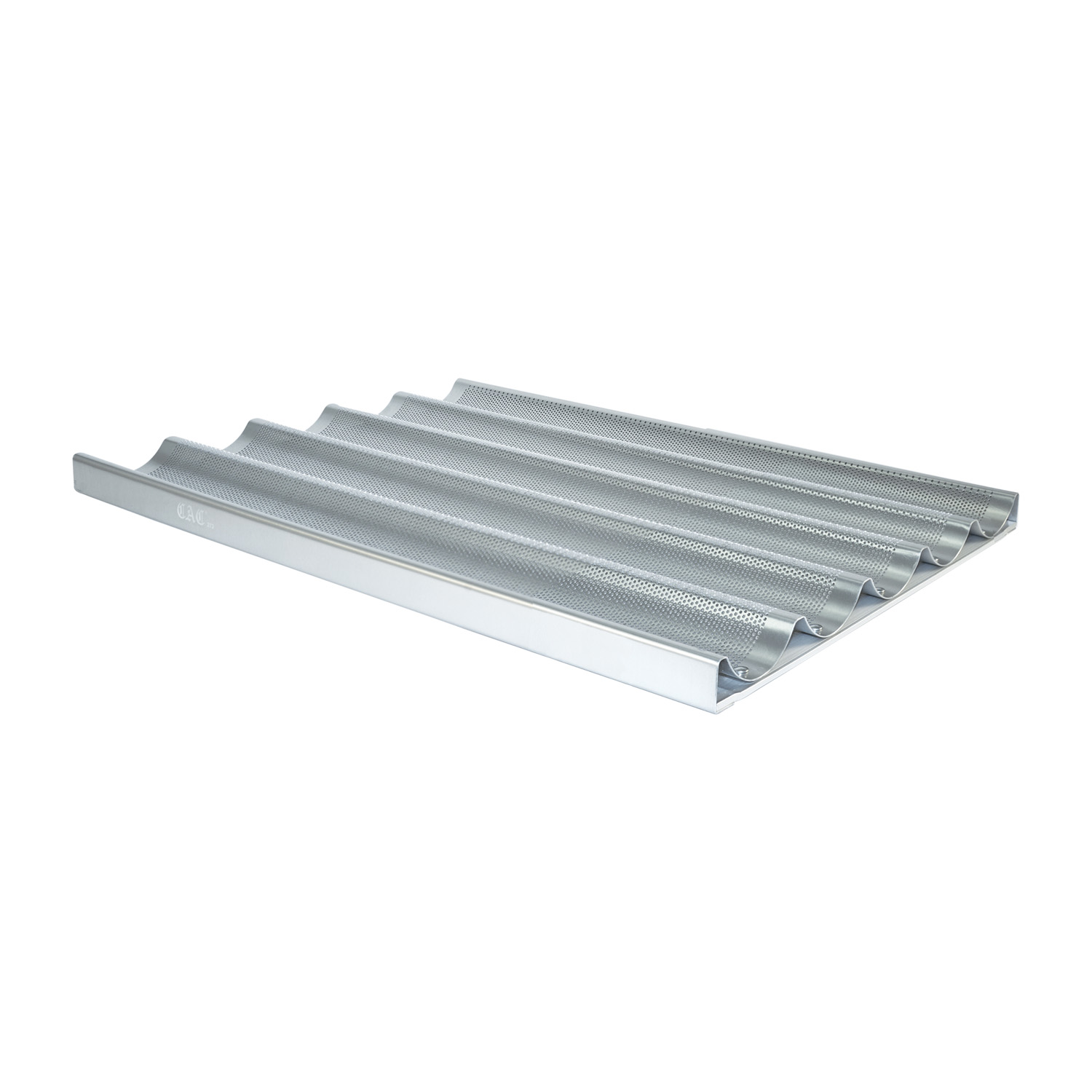 CAC China ALBP-5 5-Aluminum French Baguette Loaf Pan 26" x 18"