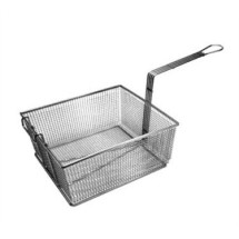 Franklin Machine Products  225-1053 Fry Basket with Full Front Hook 16-3/4&quot; x 17-1/2&quot;