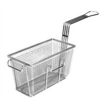 Franklin Machine Products  225-1018 Fry Basket with Twin Front & Left Hooks 9-3/8&quot; x 4-7/8&quot;