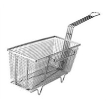Franklin Machine Products  225-1007 Fry Basket with Twin Left Hooks/Feet 13-1/4&quot; x 5-5/8&quot;