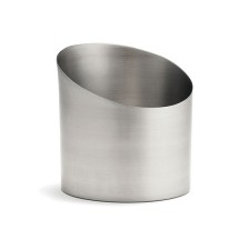 TableCraft R44 Brushed Stainless Steel Fry Cup, 3-3/4&quot; x 4