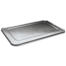 Full Size Aluminum Steam Table Pan Lid, Deep, 50/Carton