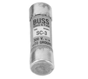 Franklin Machine Products  253-1167 Fuse (3A, 480V, 13/32X1-5/16)