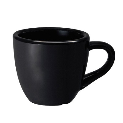 G.E.T. Enterprises C-1004-BK Black Elegance 3 oz. Espresso Cup