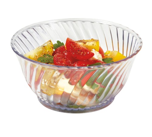 G.E.T. Enterprises DD-80-CL Dessert Time Clear 10 oz. Plastic Dessert Bowl