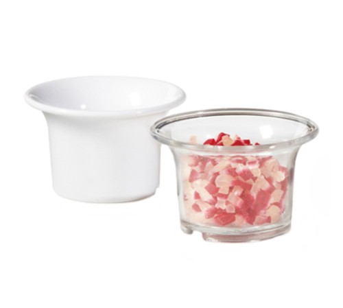 G.E.T. Enterprises SC-222-CL Clear SAN Plastic 2 oz. Sauce Cup