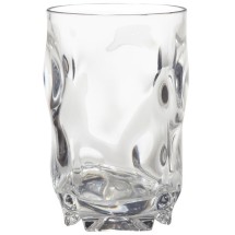 G.E.T. Enterprises SP-SW-1441-CL L7 Clear 14 oz. SAN Plastic Beverage Glass