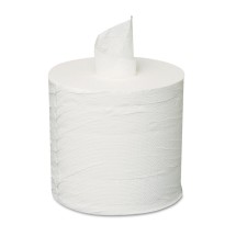 GEN Centerpull Towels, 2-Ply, White,  600/Roll, 6 Rolls/Carton