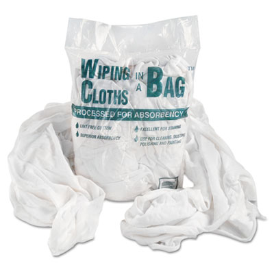 GEN Multipurpose Reusable Cotton Wiping Cloths, 1lb Pack