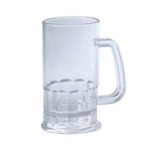G.E.T. Enterprises 00085-PC-CL Clear Polycarbonate 20 oz. Beer Mug