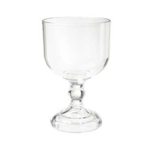 G.E.T. Enterprises SW-1428-1-SAN-CL Clear SAN Plastic 36 oz. Schooner Glass