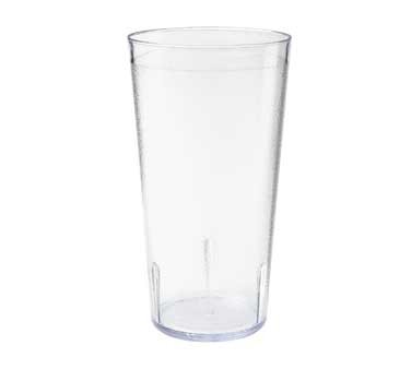 GET Clear Textured Plastic Tumblers - 24 oz. (Box of 72)