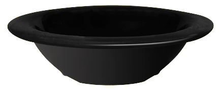 G.E.T. Enterprises B-454-BK Black Elegance 4.5 oz. Melamine Bowl