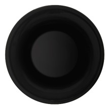 G.E.T. Enterprises B-139-BK Black Elegance 13 oz. Melamine Pasta/Salad Bowl