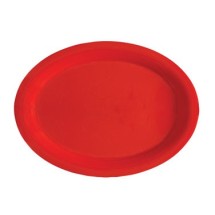 G.E.T. Enterprises OP-120-RSP Red Sensation Melamine Oval Platter, 12&quot; x 9&quot;