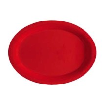 G.E.T. Enterprises OP-135-RSP Red Sensation Oval Platter, 13-1/2&quot; x 10-1/4&quot;