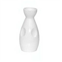 G.E.T. Enterprises NC-4001-W Porcelain Sake Bottle 6 oz.