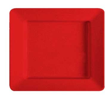 G.E.T. Enterprises ML-11-RSP Red Sensation Melamine Rectangular Plate 12" x 10"