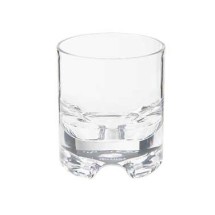 G.E.T. Enterprises SW-1423-1-SAN-CL Roc N' Roll 9 oz. Clear SAN Plastic Rocks Glass